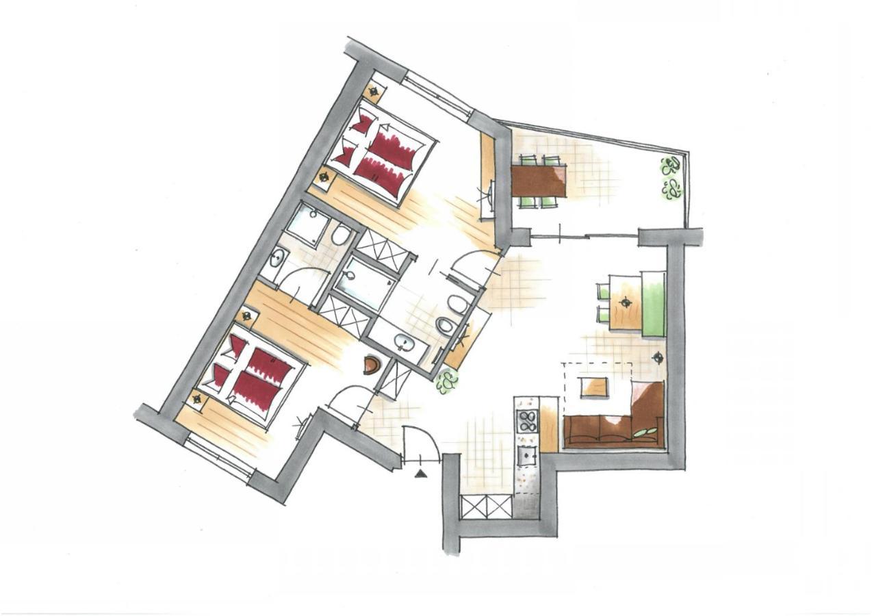 Apartament Nofnerhof Appiano Sulla Strada Del Vino Zewnętrze zdjęcie